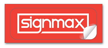 Kiss-cut custom sticker | Signmax.com