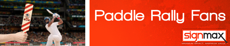 Paddle Rally Fans | Signmax.com