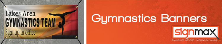 Custom Gymnastics Banners | Signmax.com