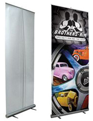 Custom Banner Stands and Displays for Trade Show Booths from Signmax