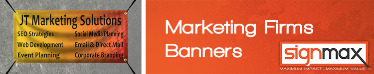 Custom Vinyl Banners for Marketing and Design Agencies from Signmax