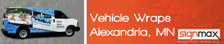 Custom Vehicle Wraps - Alexandria, MN | Signmax.com