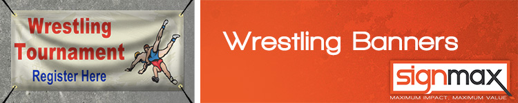 Custom Wrestling Banners from Signmax
