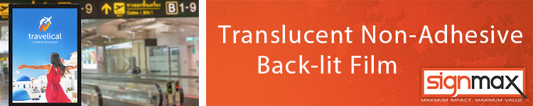 Translucent Back-lit Film Page Header | Signmax.com